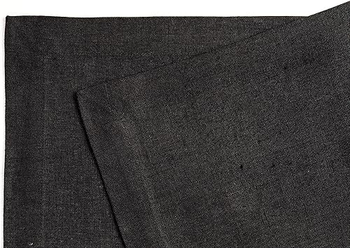 Miniatura 3 de Solino Home Athena - Juego de 4 manteles individuales de lino 100 % puro, 14 x 19 pulgadas, hechos a mano con tela natural, lavables a máquina,