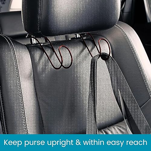 Miniatura 3 de High Road - Ganchos para colgar bolsas de reposacabezas de automóvil