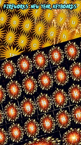 Fireworks New Year Keyboards