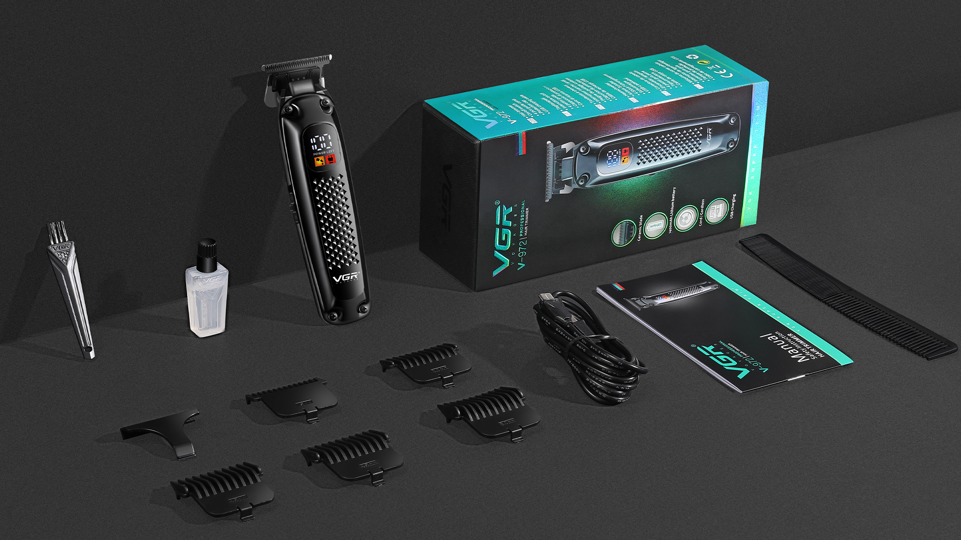 Amazon.com: VGR 972 Professional Hair Trimmers, Precision Beard