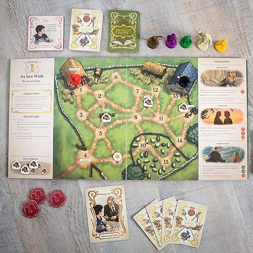 Miniatura 5 de Ravensburger Princess Bride Adventure Book Game | Juego interactivo y atractivo para fanáticos de la película | para edades de 10 años en adelante