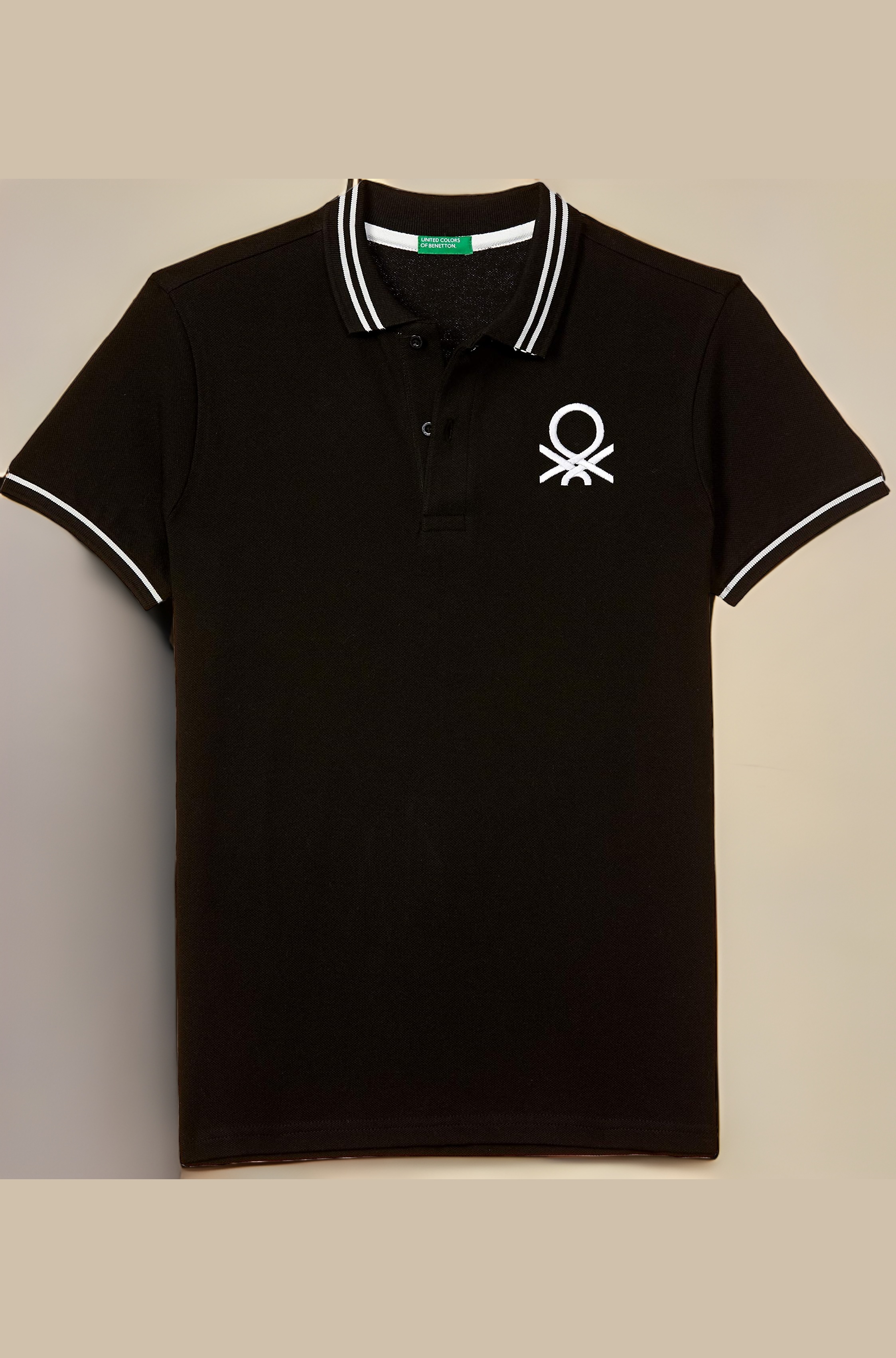 United Colors of Benetton Boy's Cotton Regular Fit Polo T-Shirt