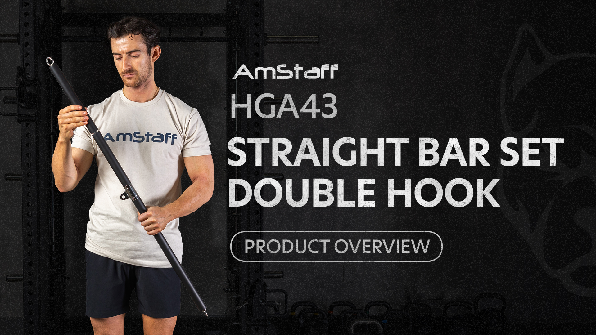 Amazon.com : AmStaff Fitness Detachable Straight Bar LAT Pulldown