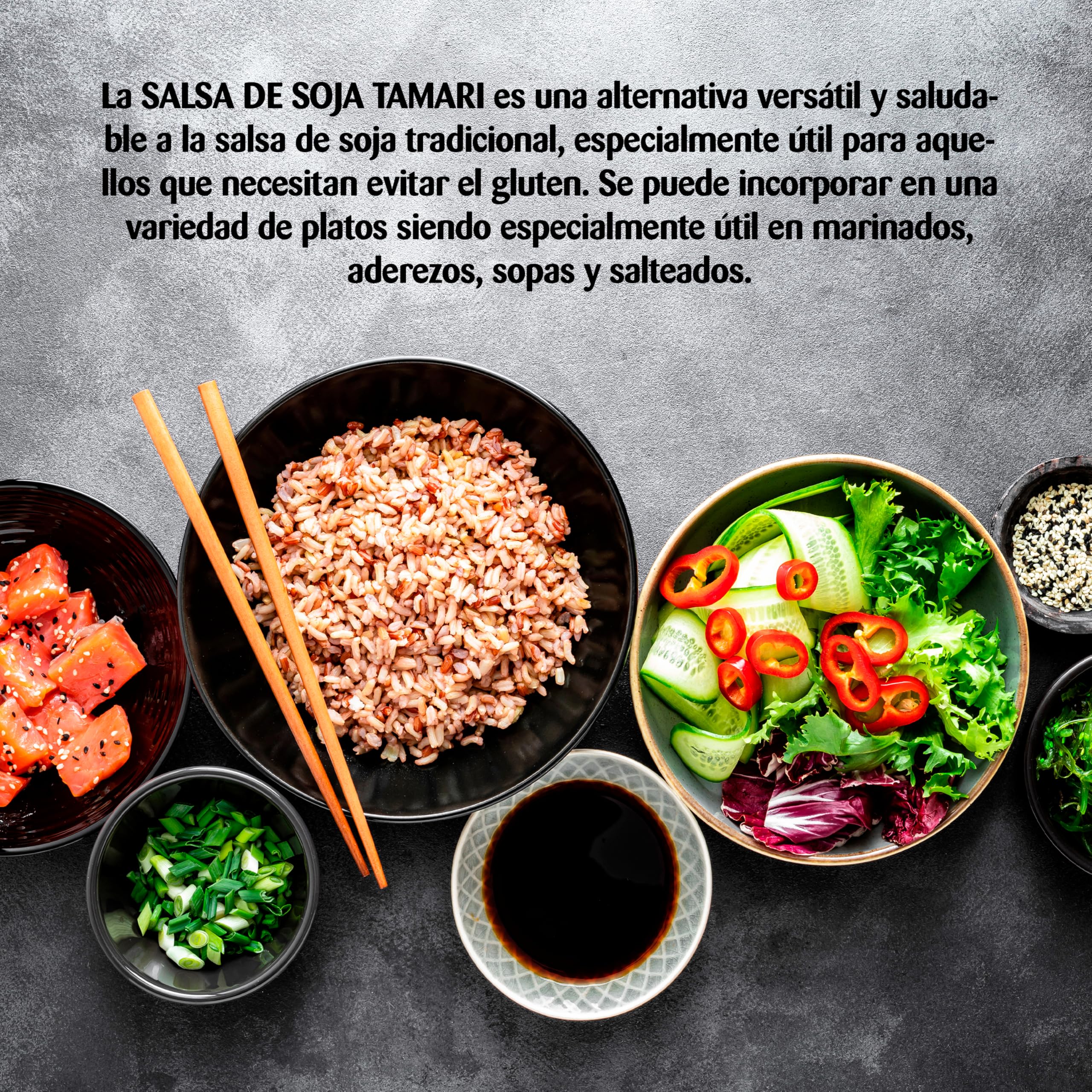 DRASANVI ECOSANA Salsa de Soja Tamari Bio 250ml Vegano Sin Gluten