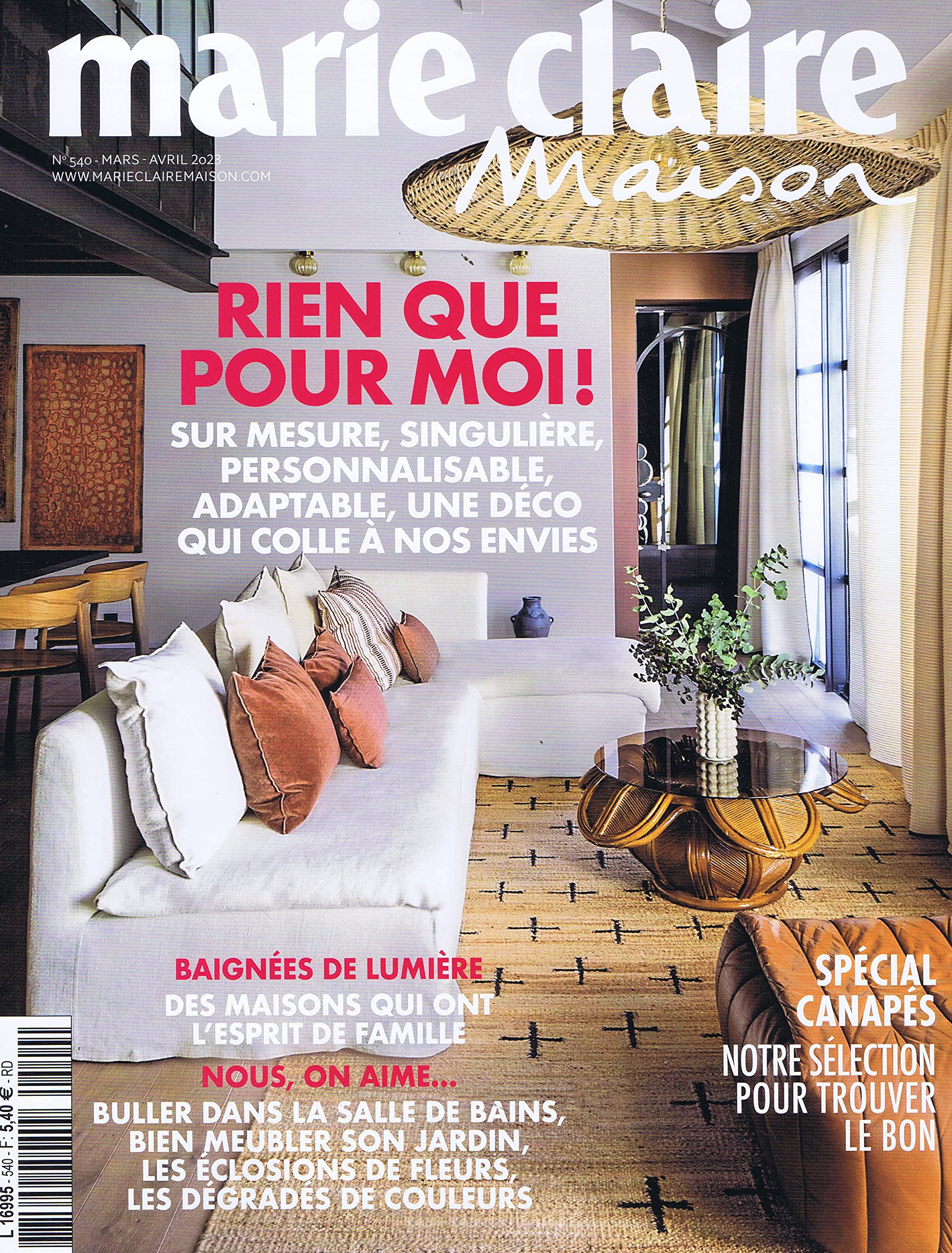 Amazon.co.jp: Marie Claire Maison [FR] No. 540 2023 (単号) : Marie 