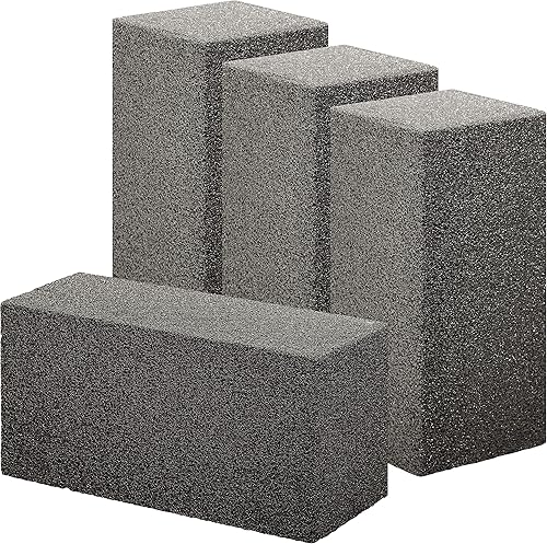Miniatura 8 de Ladrillo de limpieza de parrilla no tóxico de grado restaurante, 1 paquete. Ladrillos de piedra pómez reutilizables antiarañazos para ahumadores,