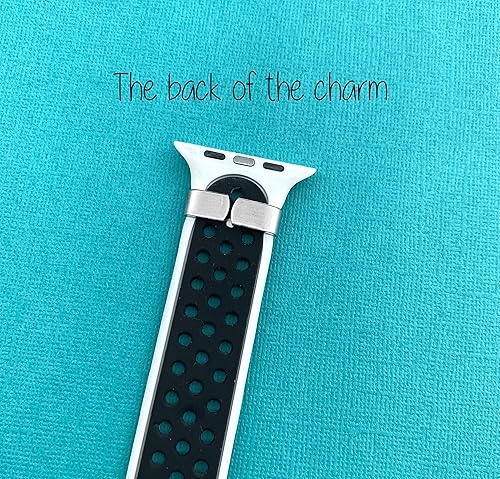 Miniatura 3 de POTS Medical Alert ID Watch Charm, Hand Stamped Tag for Smartwatch, Made of Lightweight Aluminum, Band Not Included