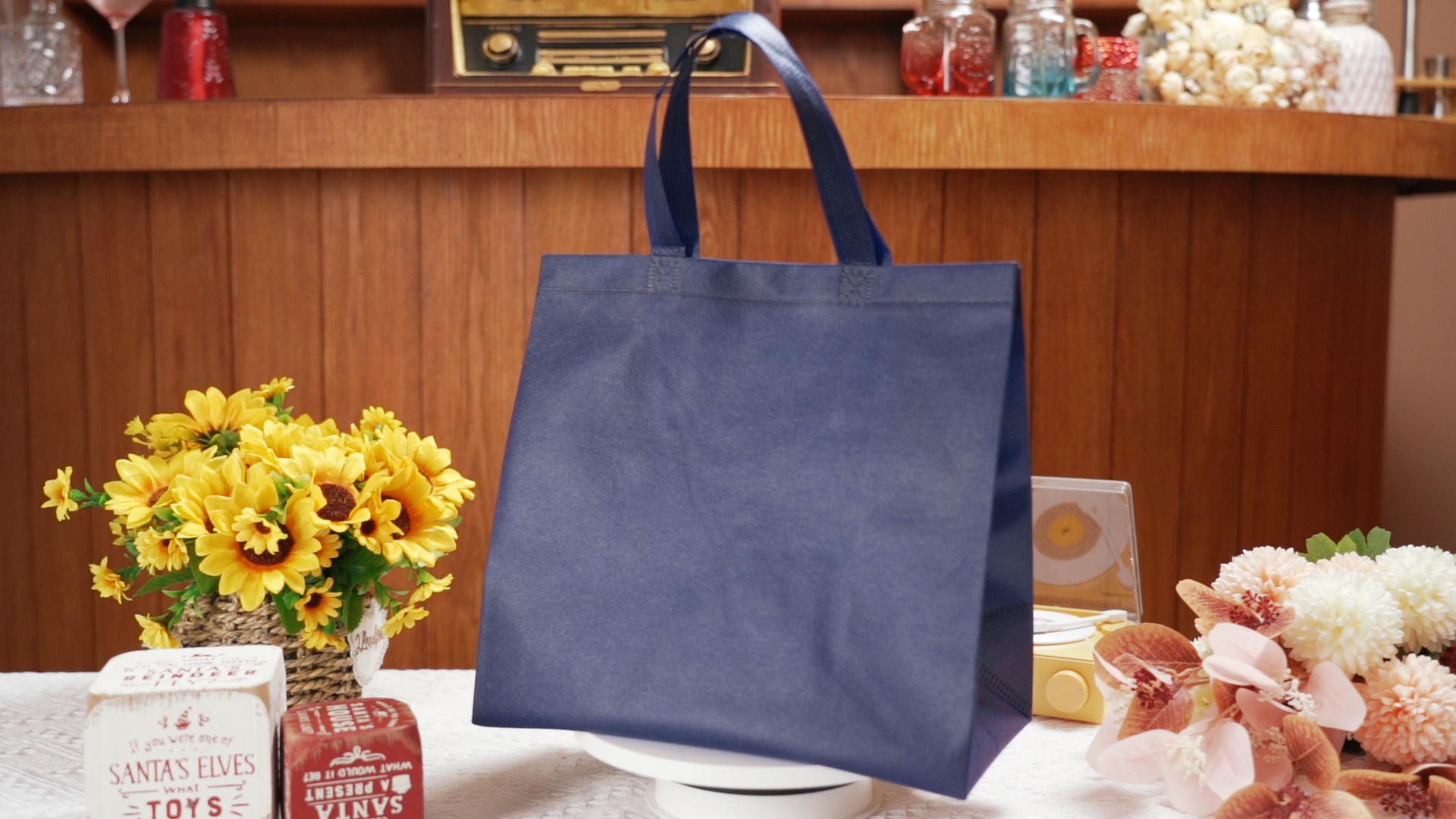 Amazon.com: Reginary Reusable Totes Bags - 100 Pcs Non Woven