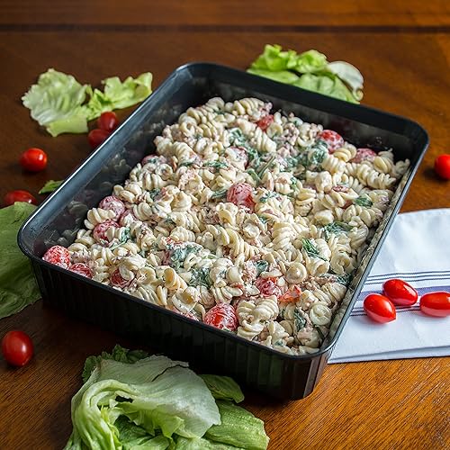 Miniatura 5 de Carlisle Tacho de Deliware, 10Lb., 1212" L x 1014" W, rectangular, resistente al impacto, apto para lavaplatos, Polipropileno, Negro, 811203