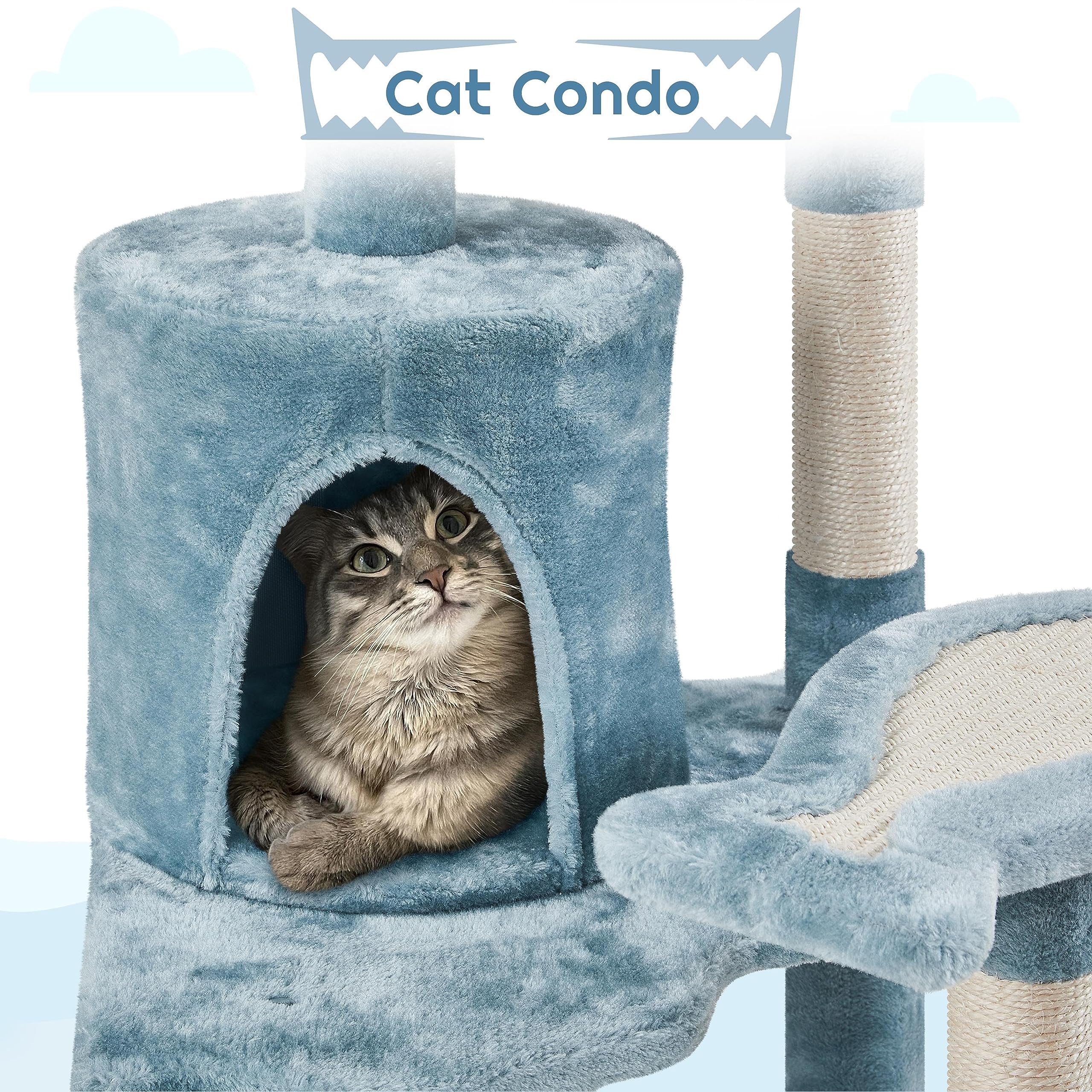 Fish Cat Tree Nautical Unique Cat Trees