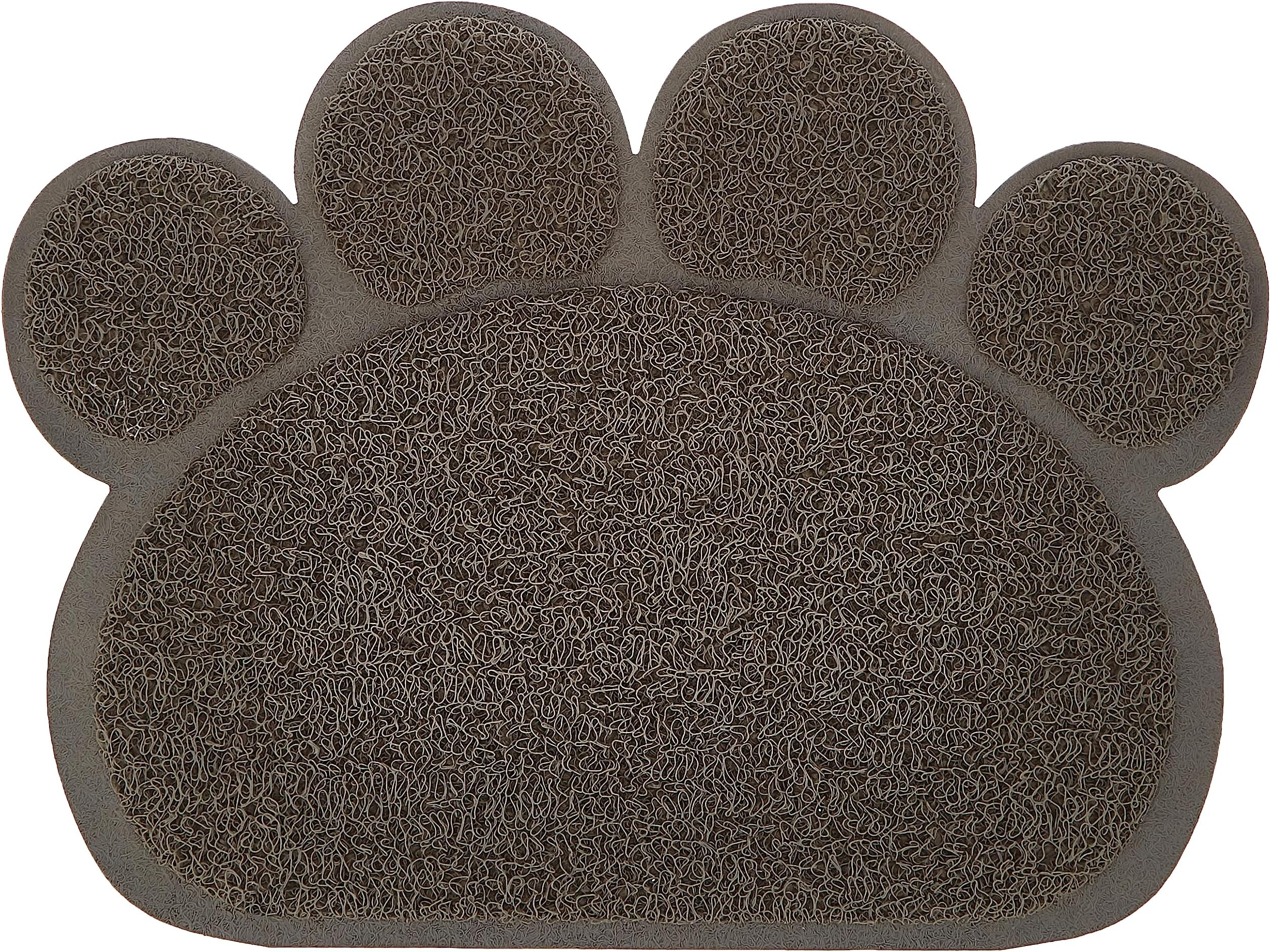 Barkley & Evans Pawl Cushioned Pet Mat, Small, Gray