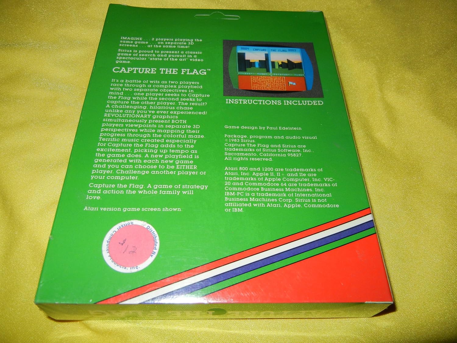 Capture The Flag - Atari 8-bit Computers