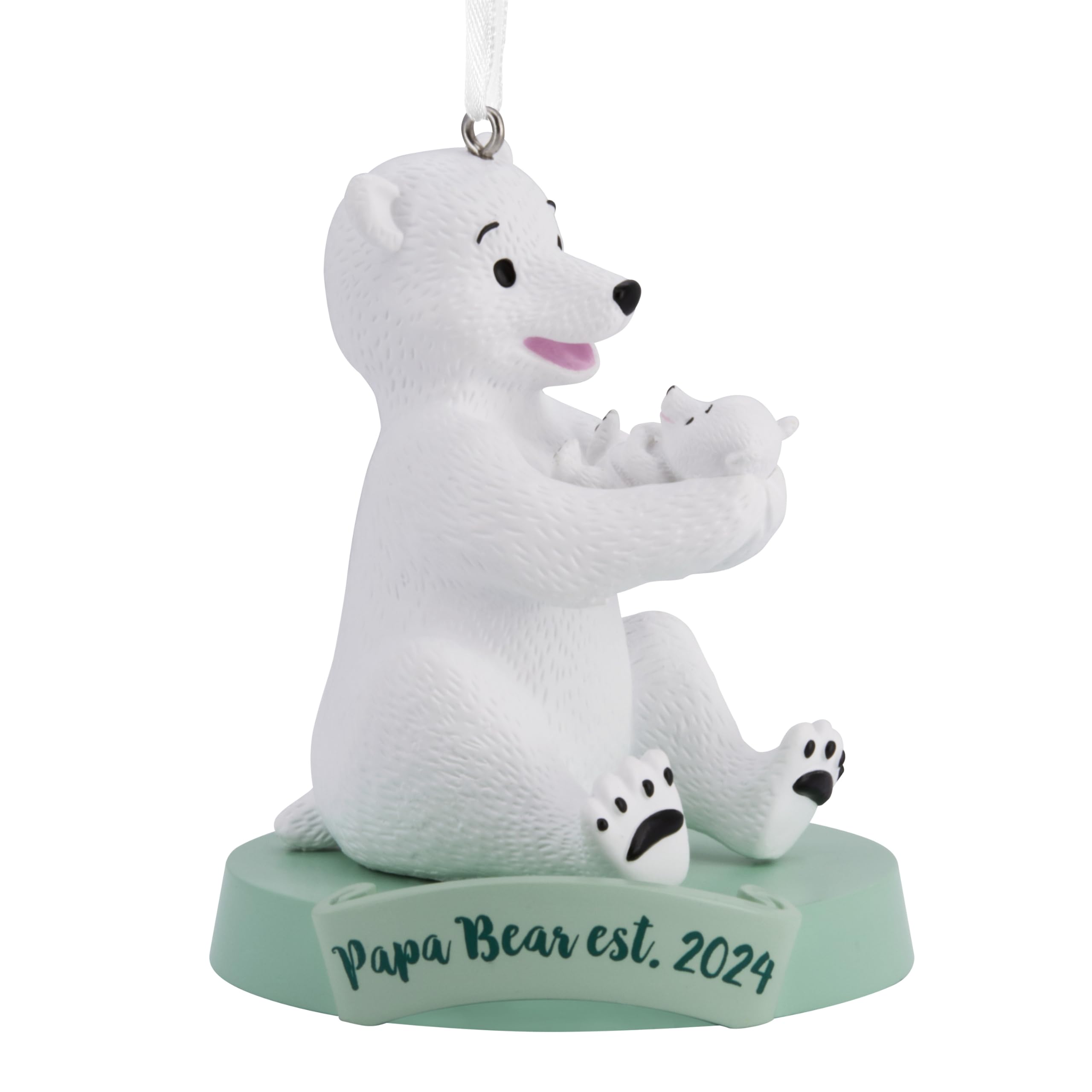 Papa Bear Hallmark New Dad 2024 : Idée cadeau idéale pour jeune papa au sapin