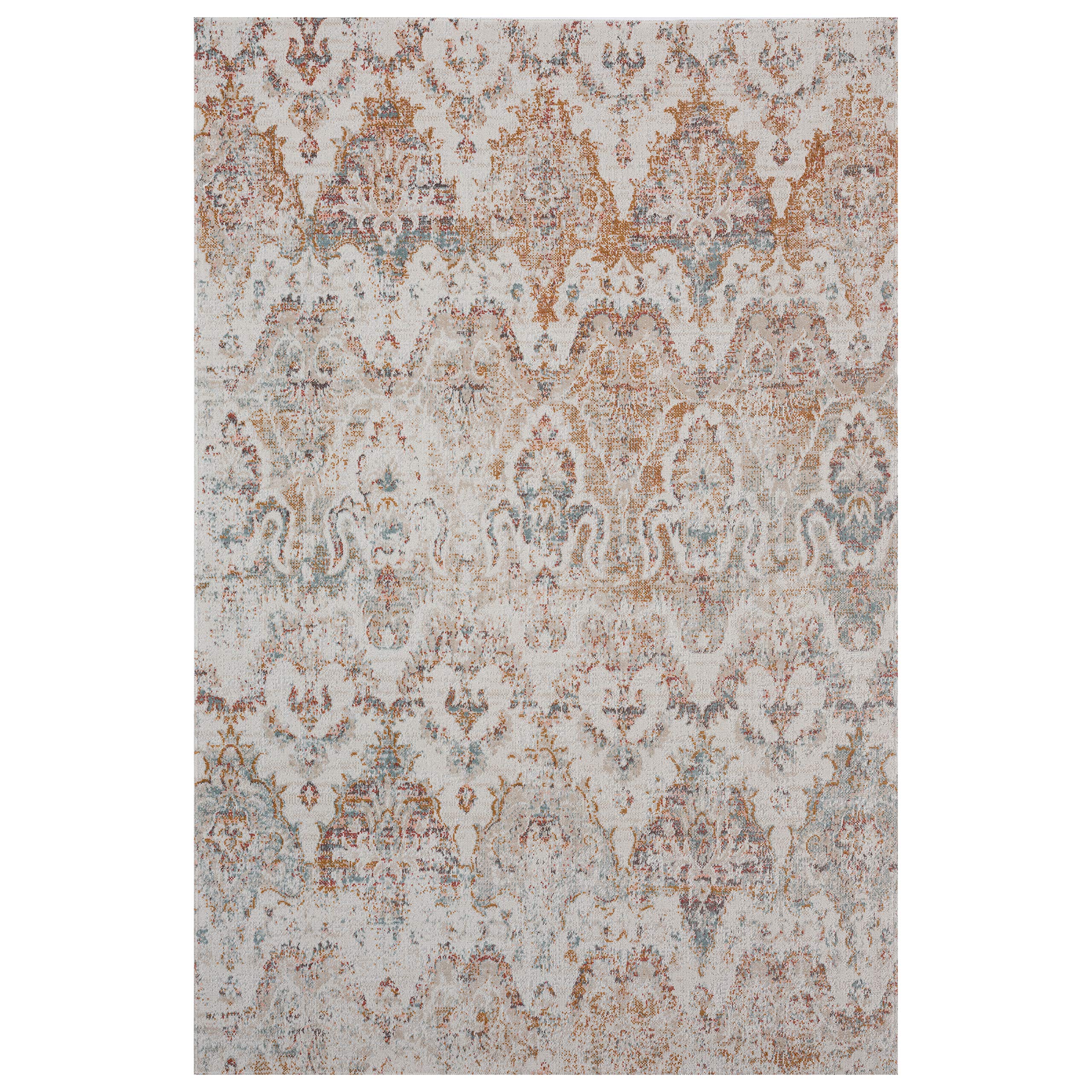 L.R. Resources Inc Lr Home Ox Bay Southern Rustic Woven Area Rug, Beige/Cream, 2'0" x 4'0"