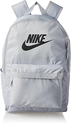 Nike Heritage Mochila - 2.0 (Wolf Gris Negro), 25L (DC4244), Gris Lobo Negro, Mochila