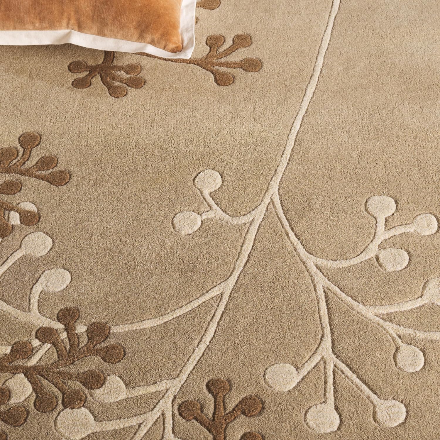 SAFAVIEH Soho Collection 2'6" x 12' Sage SOH305E Handmade Premium Wool Runner Rug