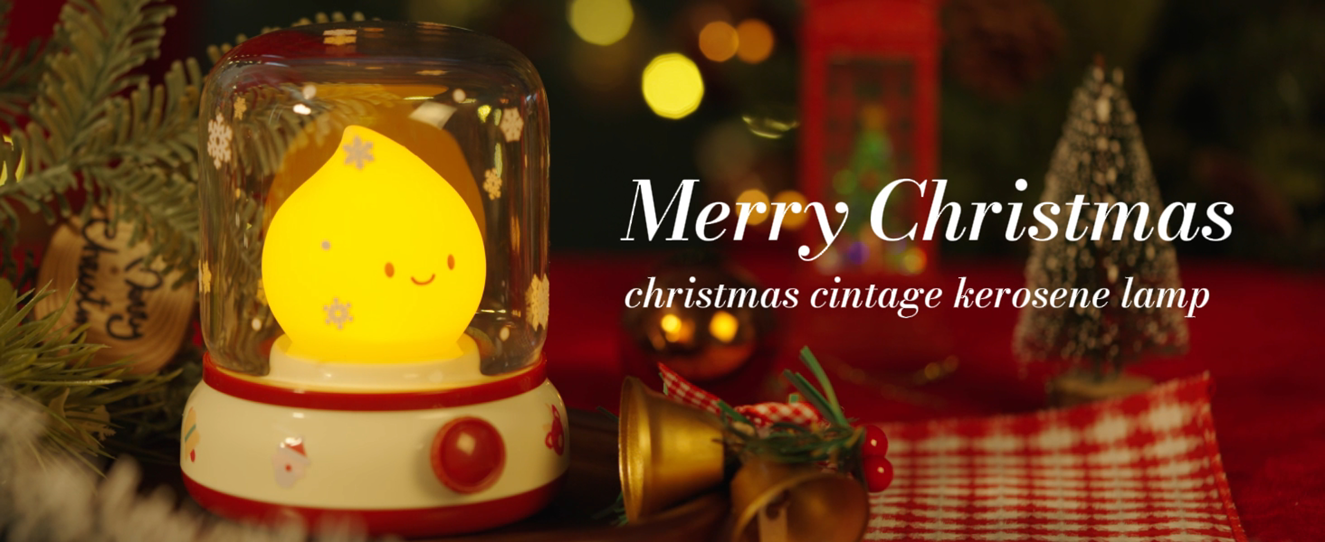 Image of WANDIEA Rechargeable Night Light for Kids, Christmas Decor & Bedroom Lamp