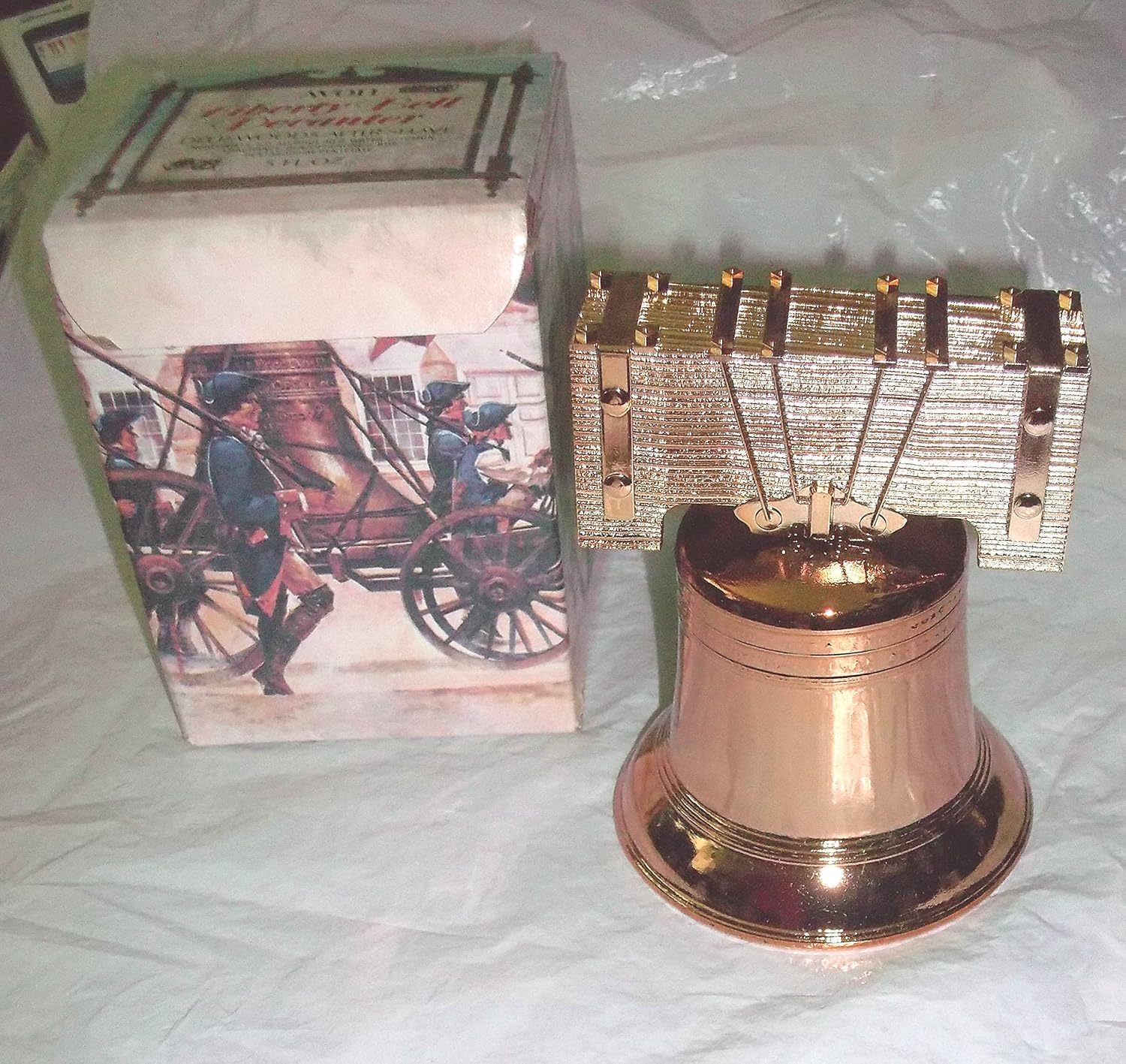 VINTAGE AVON LIBERTY BELL DECANTER Liquor Decanters