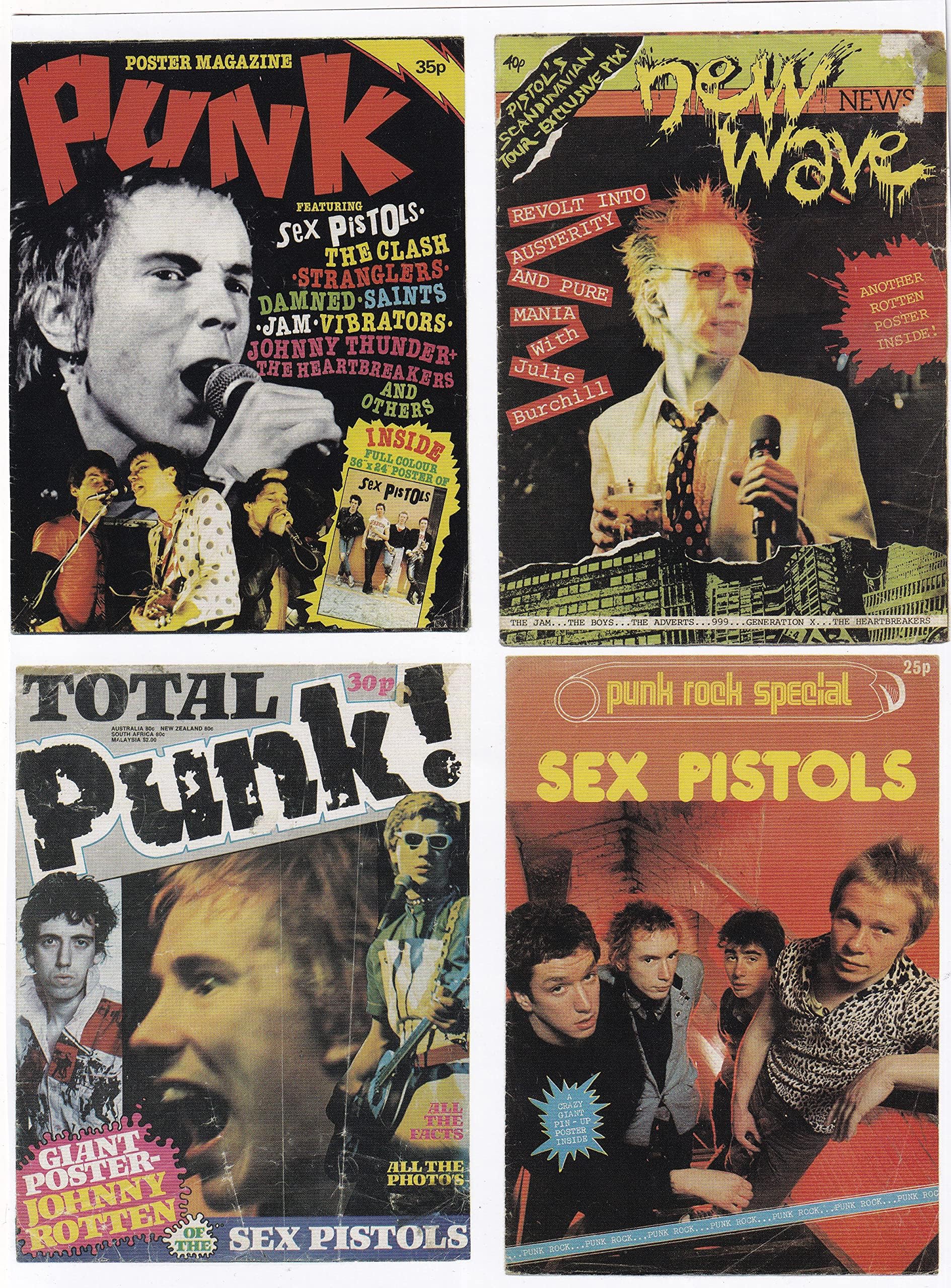 The Sex Pistols Punk Magazine Covers - Mini Poster/Book Clipping