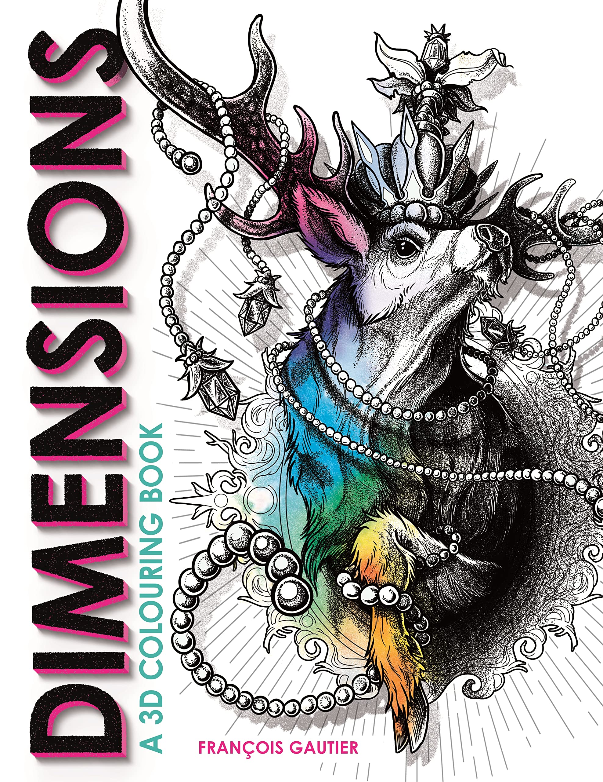 LOM Art Dimensions: A 3D Colouring Book