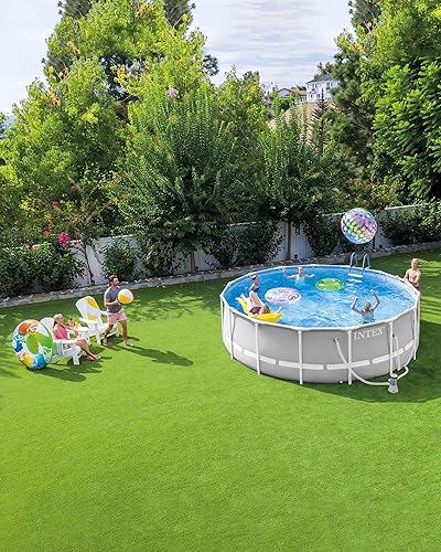 Miniatura 3 de INTEX 26700EH - Piscina con marco de prisma premium sobre el suelo 10 pies x 30 pulgadas - SuperTough resistente a pinchazos - Resistente a la