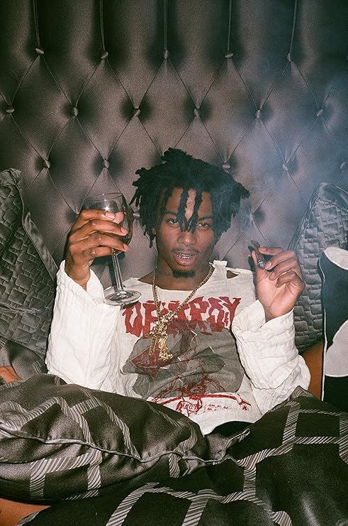 Amazon Com Playboi Carti Wallpaper American Rapper Wall Art Singer Decor Print Celebrity Artwork S 11 X 17 Inch 28x43 Cm Posters Prints