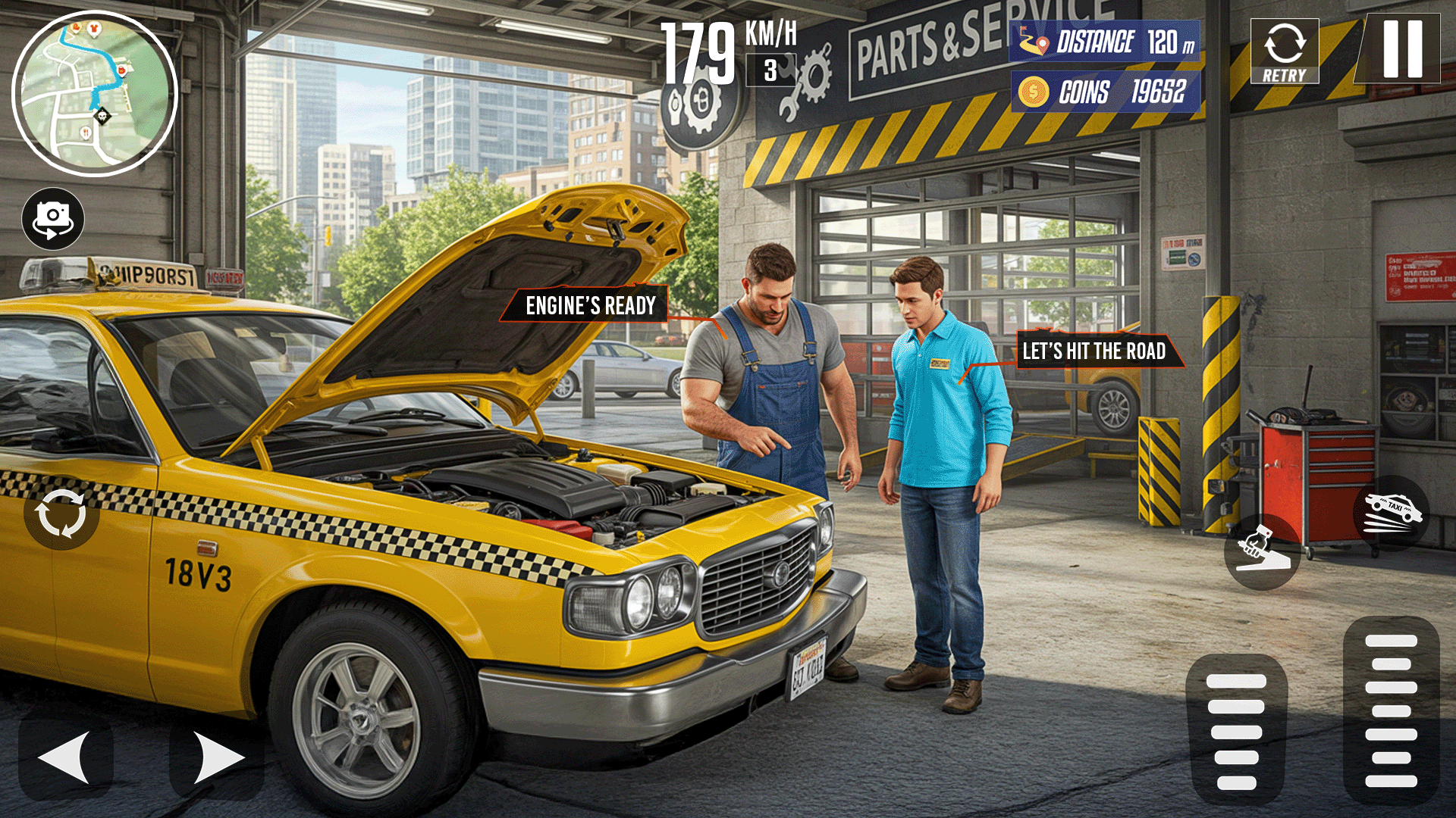 US Taxi Driving Simulator 2025: Open World Taxi Game 3D - App on