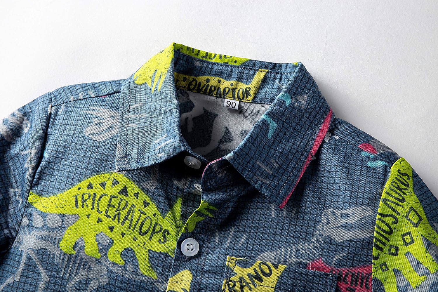 Baby Boys awaiian Aloha Shirt Summer Short Sleeve Button Down Dress Shirt for Beach Holiday