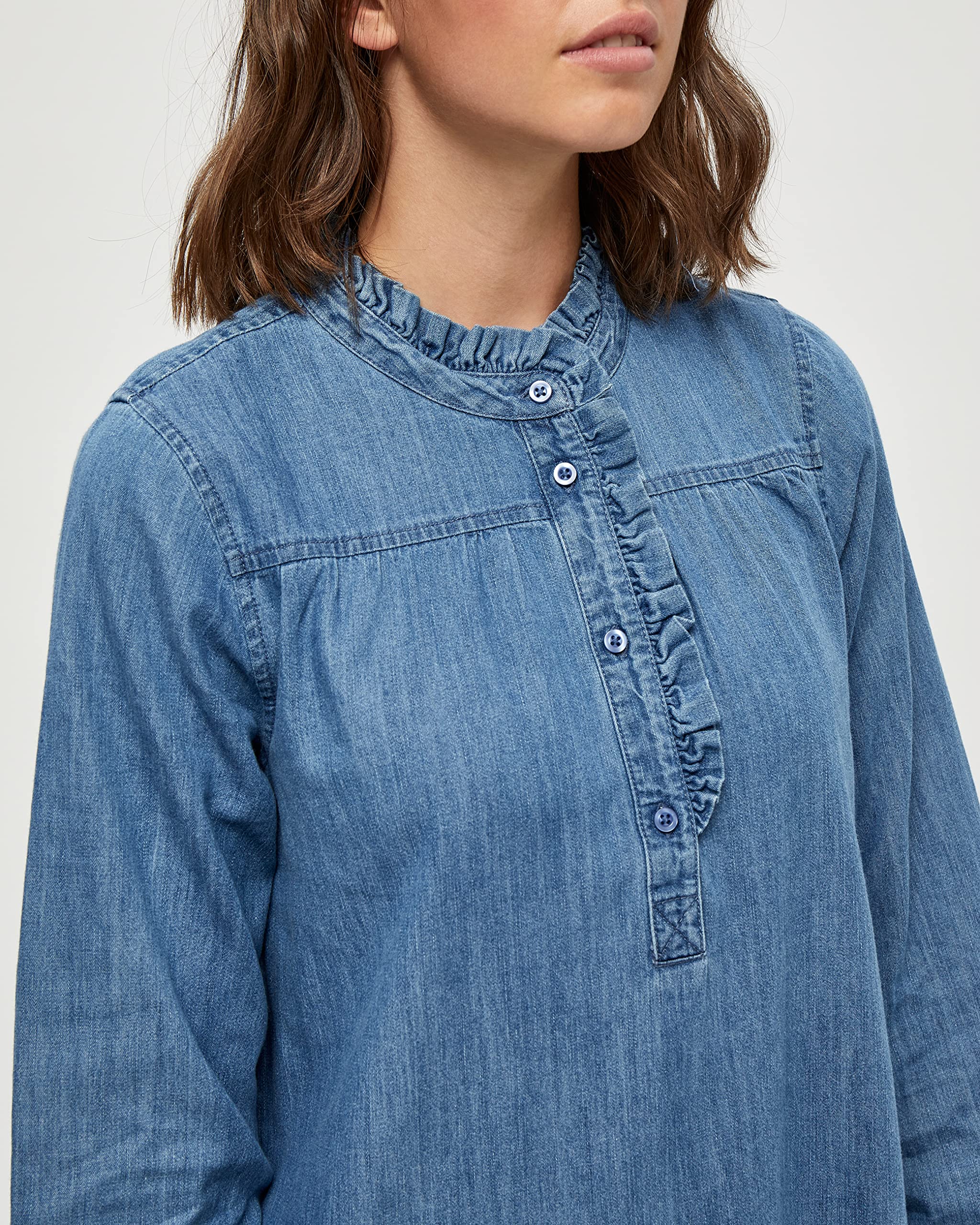 Sukienka damska Minus Vevina, 005 Denim, 44