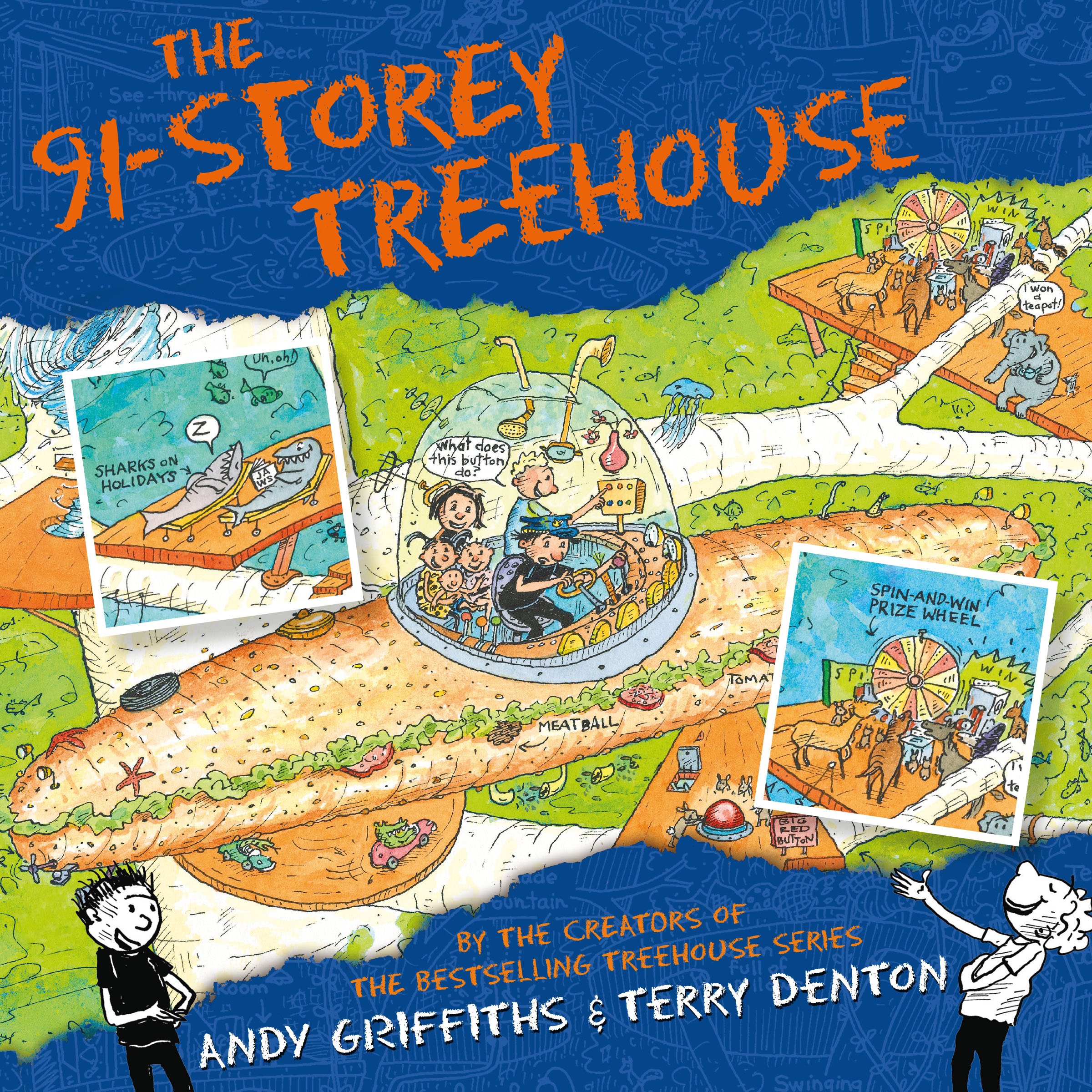 Cover art for The 91-Storey Treehouse