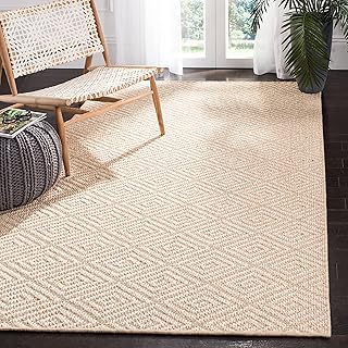 14 Living Room Carpet Ideas for Warm Comfortable Everyday Style 79 SAFAVIEH Area Rug 8x10 - Palm Beach Collection - Large - Beige & Beige, ...