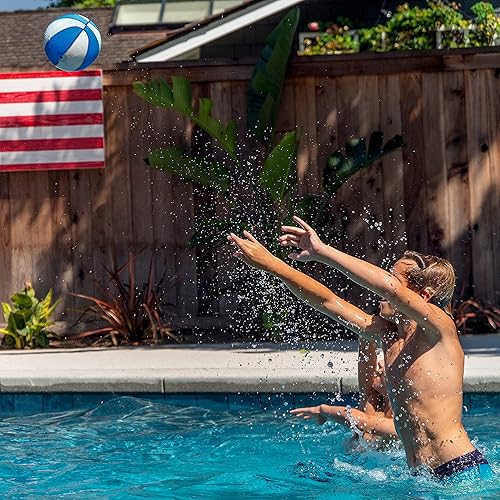 Miniatura 7 de GoSports Water Basketballs 2 Pack - Choose Between Size 3 and Size 6, Great for Swimming Pool Basketball Hoops