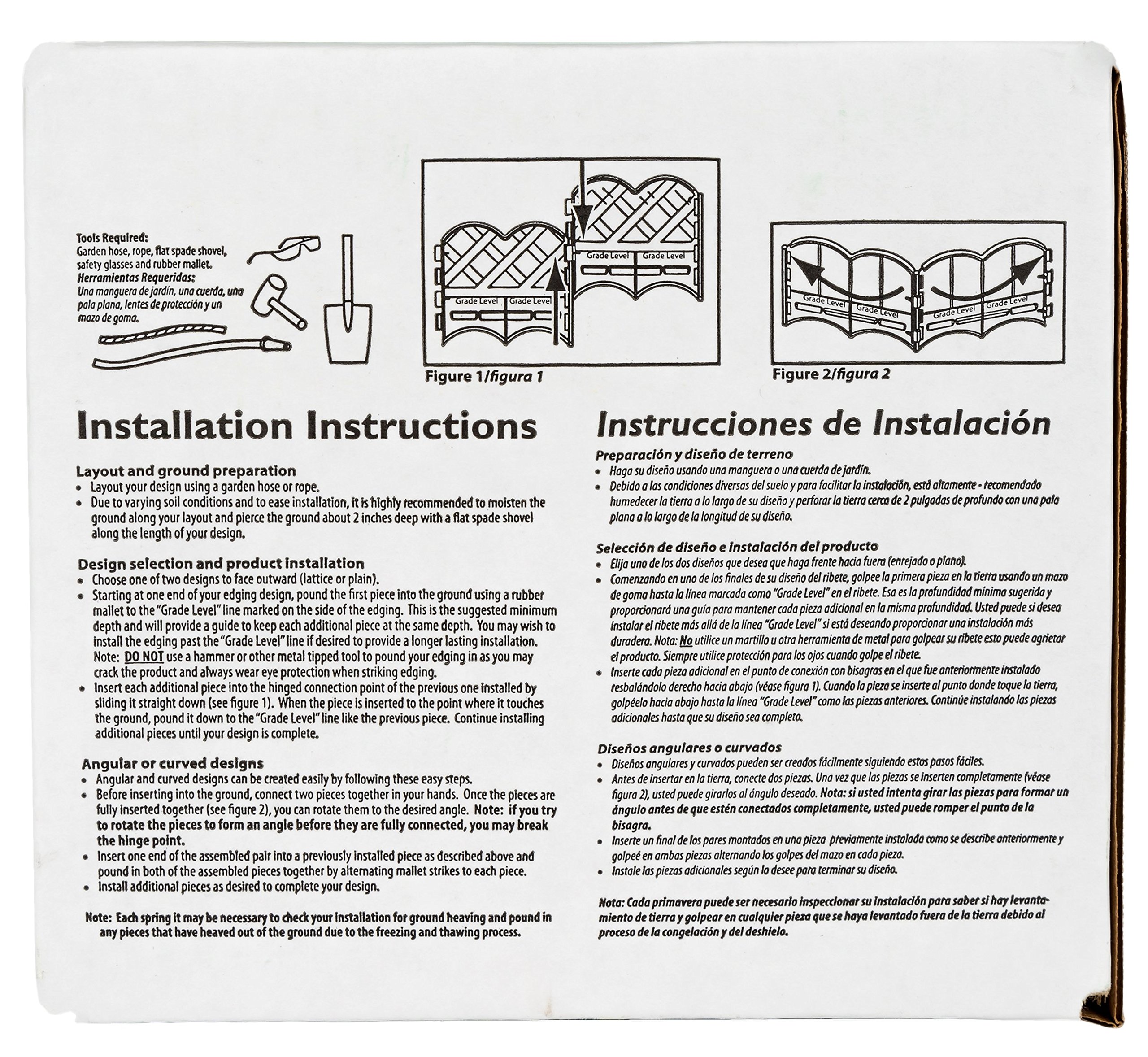 Valley View VPI-10 Earth Lawn Edging, 10-Feet Length