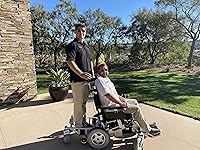 Vista 1 de Porto Mobility Ranger Quattro (The Beast) Silla de ruedas eléctrica plegable ultra exclusiva, resistente, soporta 550 libras, 1000 W, potencia