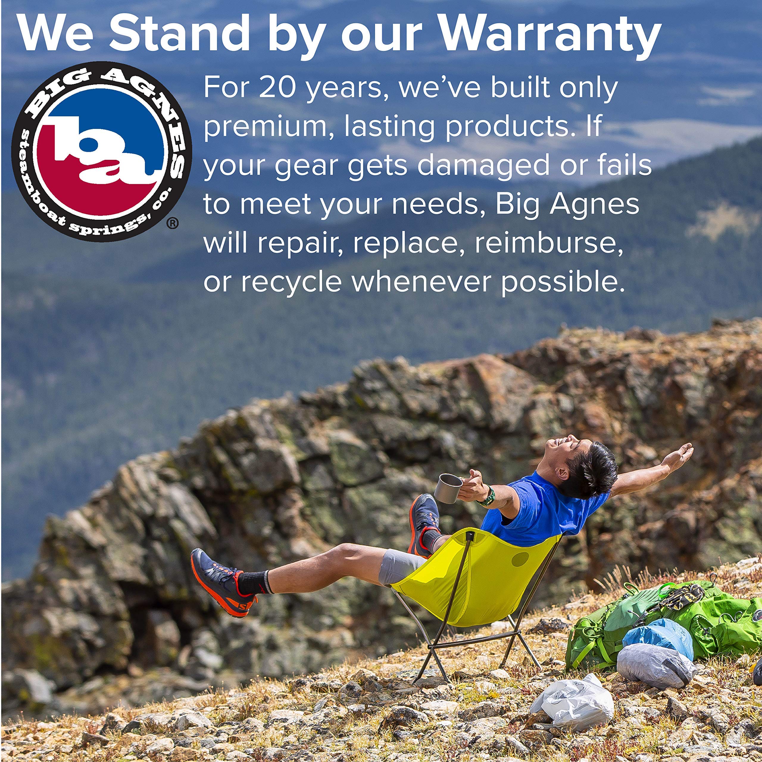 Amazon.co.jp: ビッグアグネス bigagnes スカイラインULチェア FSULC