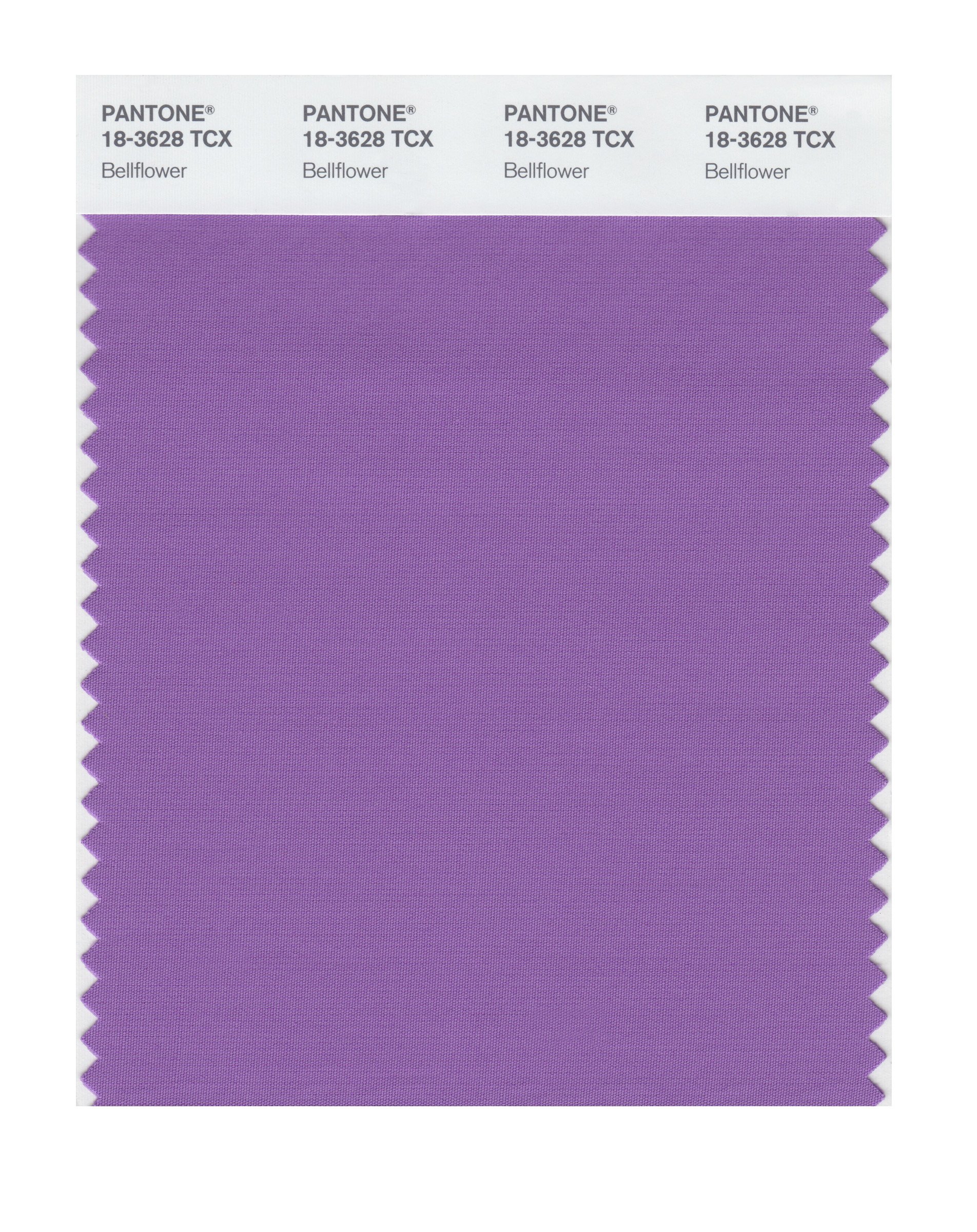 Pantone 18-3628 TCX Smart Color Swatch Card, Bellflower