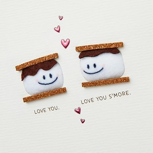 Miniatura 5 de Hallmark Tarjeta de San Valentín para marido, esposa, novio, novia (Smores)