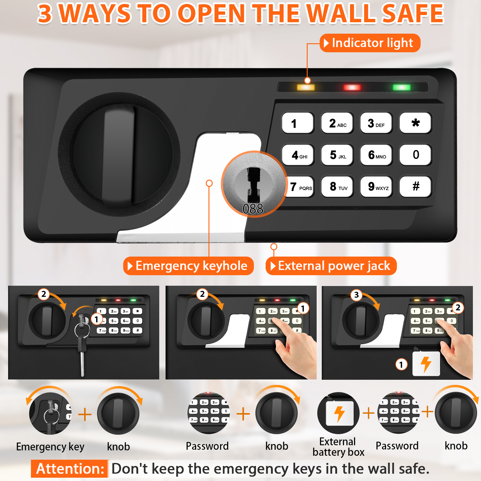 Watch 3 Ways To Unlock The Wall Safe on Amazon Live