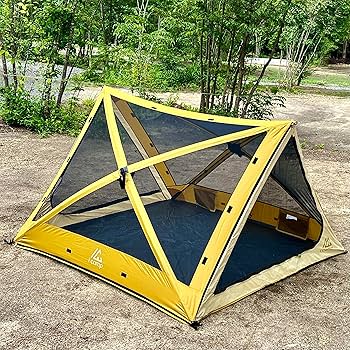 Amazon.co.jp: icamp ラクバイン 超早 簡単設営 テント 2～3人