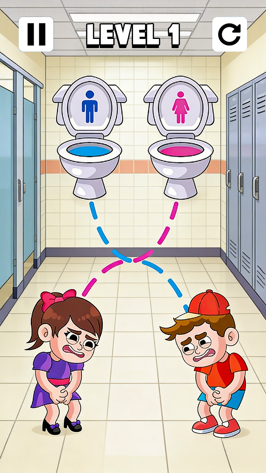 Draw Lines: Toilet Rush Pee Time Puzzle Games - App on Amazon Appstore
