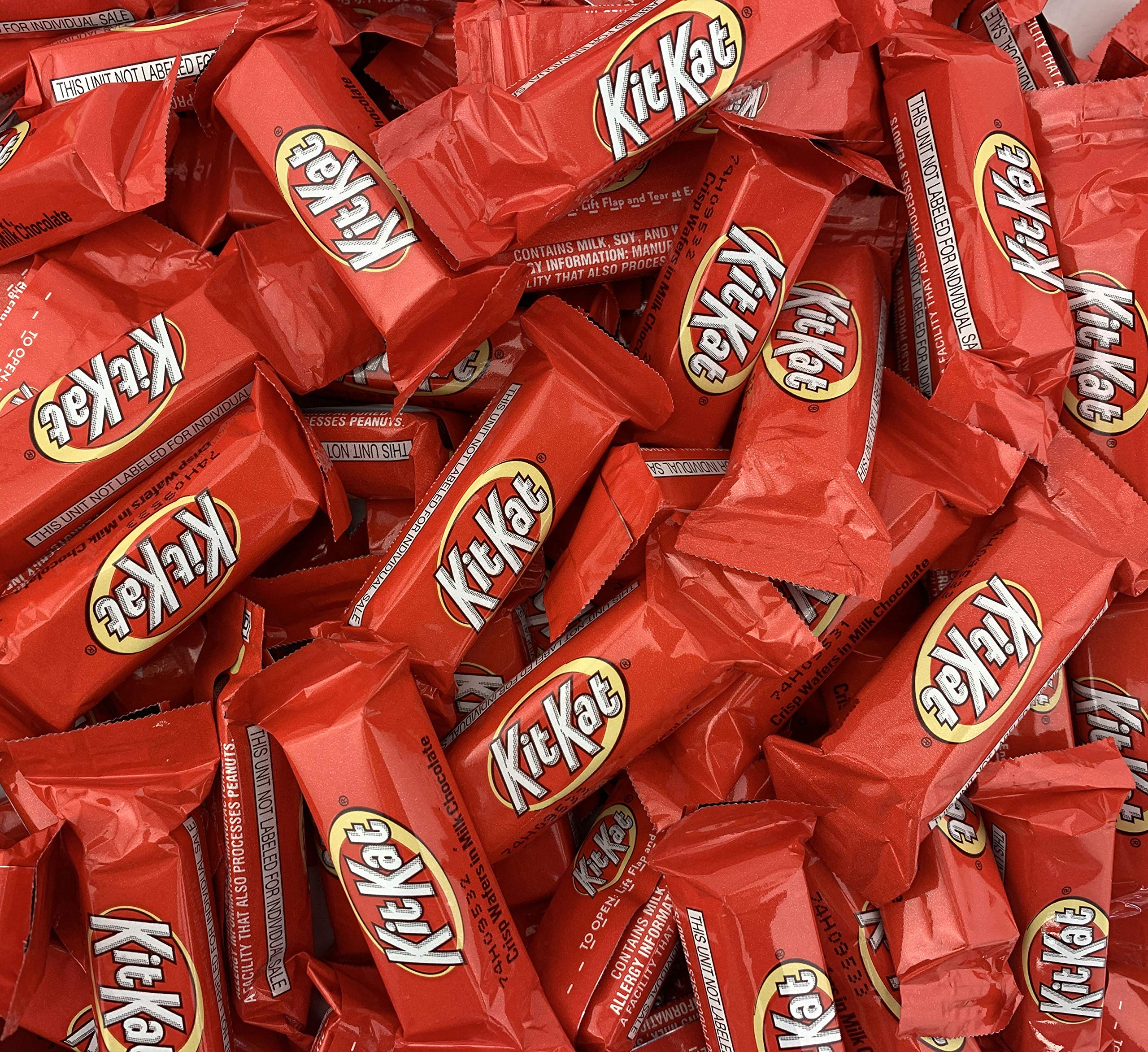 Buy KITKAT Milk Chocolate Candy Bars, Crisp Miniature Wafers in Red
