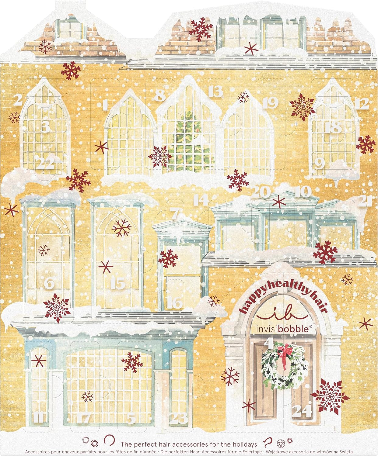Invisibobble Beauty Advent Calendar 2023 I 24 Hair Accessories I Surprise for Women and Girls I Exclusive Elastics I Festive Calendar for Hair Care Invisibobble Beauty Advent Calendar 2023 I 24 Hair Accessories I Surprise for Women and Girls I Exclusive Elastics I Festive Calendar for Hair Care