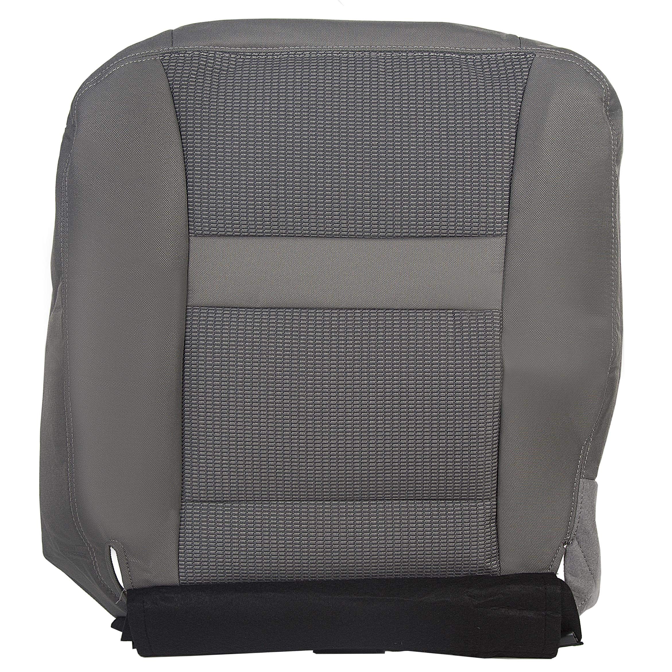 Housse De Siège Bas En Cuir Pour Dodge Ram 1500/2500/3500 (2006-2009) - Siège Passager Conducteur Bas, Grise