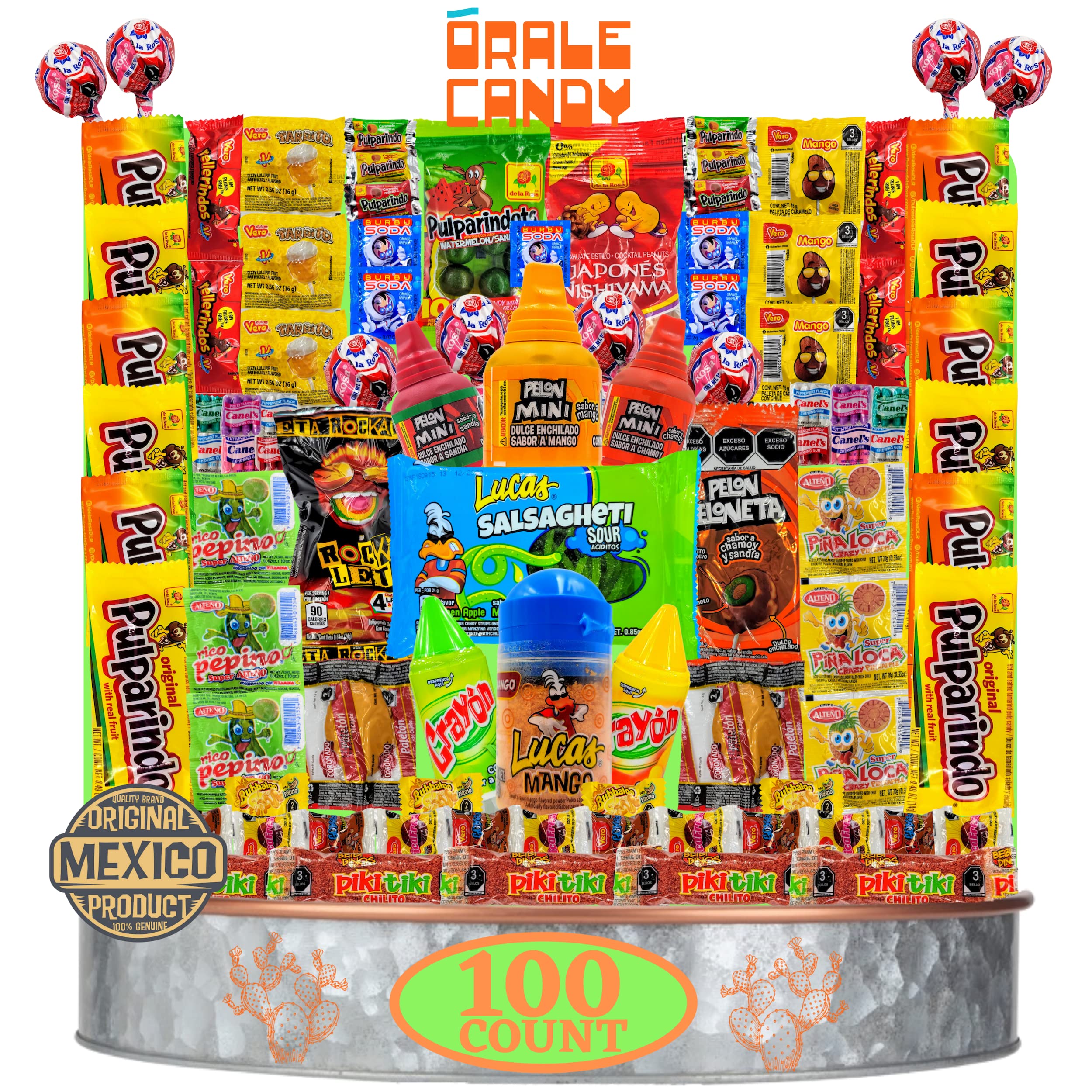 Mexican Candy Mix Assortment, Dulces mexicanos, Includes Vero mango