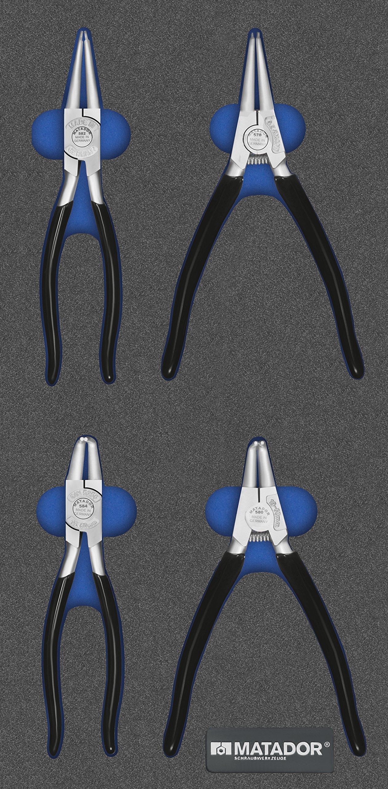 MATADOR 8164 1504 - Alicates circlip (390x193mm)