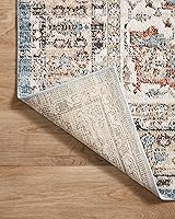 Vista 6 de Loloi Colección Odette ODT-06 - Alfombra de pasillo, 2 pies 7 pulgadas x 10 pies 0 pulgadas, cielo/multi