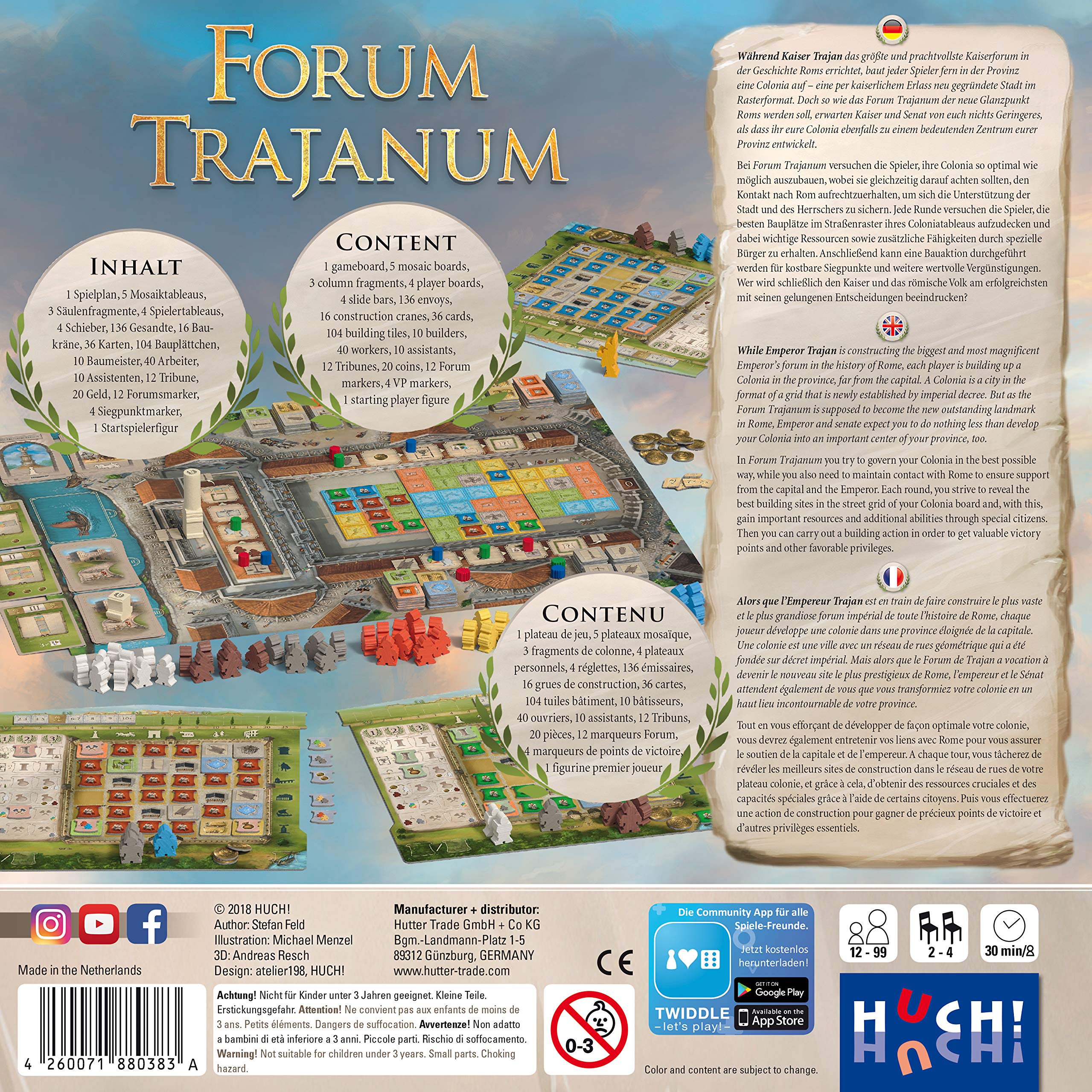Huch & Friends Trajanum 880383 - Trajano Multicolor