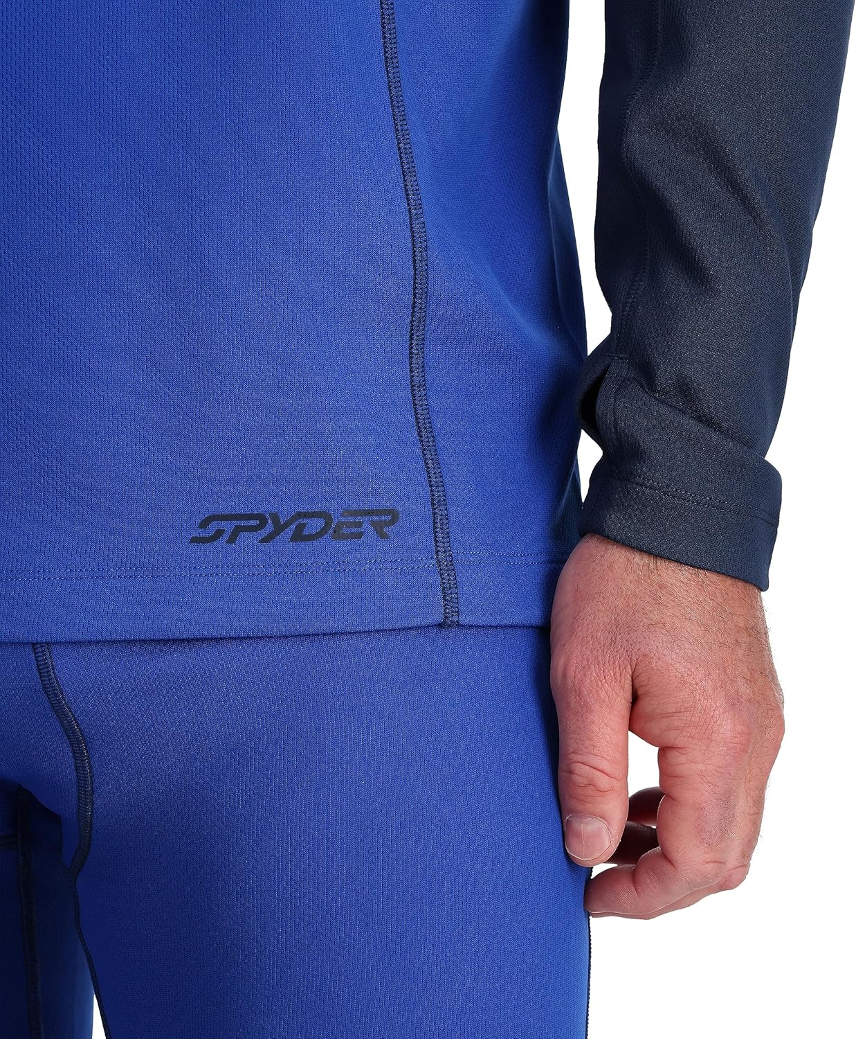 Spyder Mens Charger Crew Baselayer Thermal Ski Top - Image 4