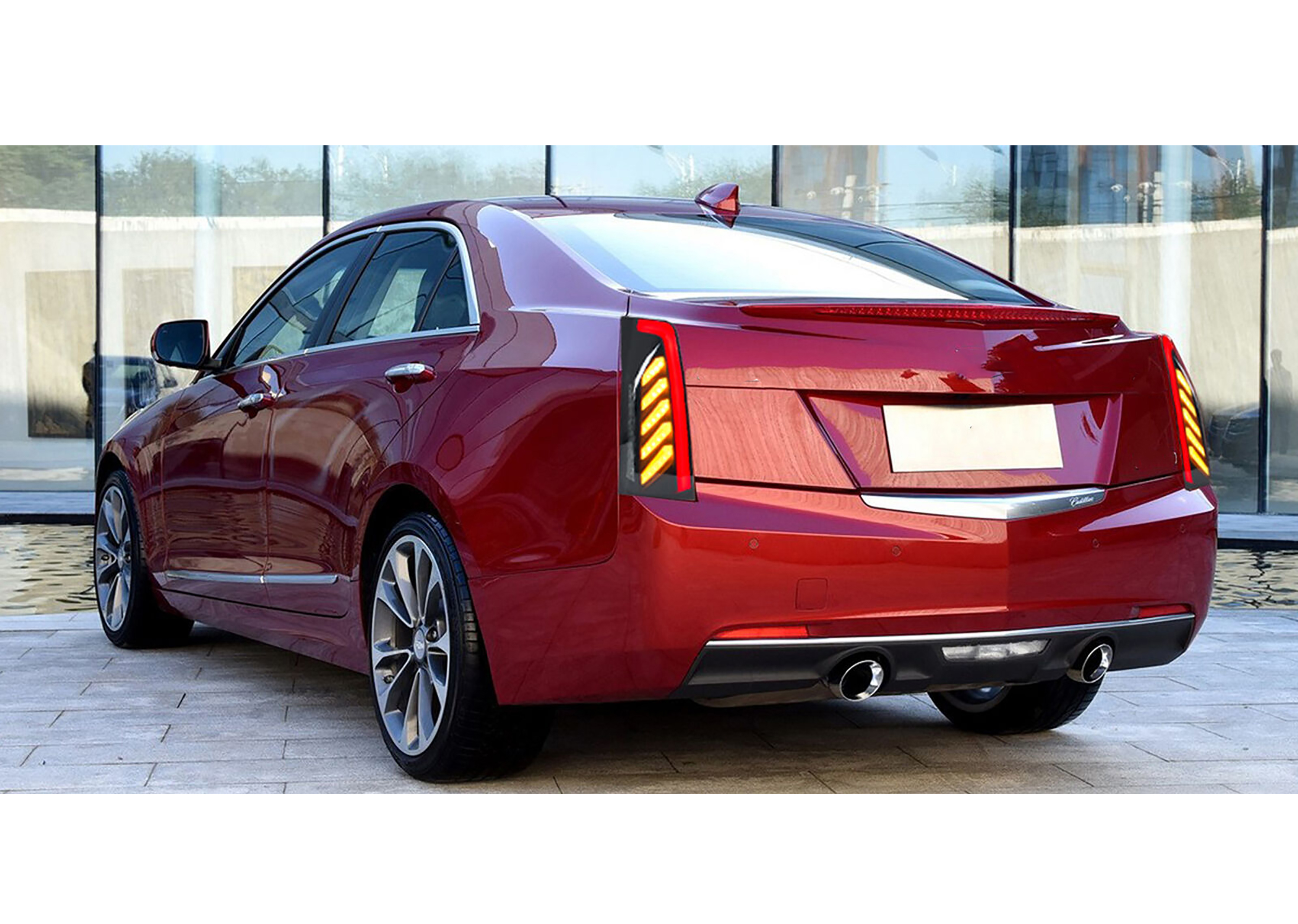 Amazon.com: inginuity time LED Tail Lights for Cadillac ATS 2013