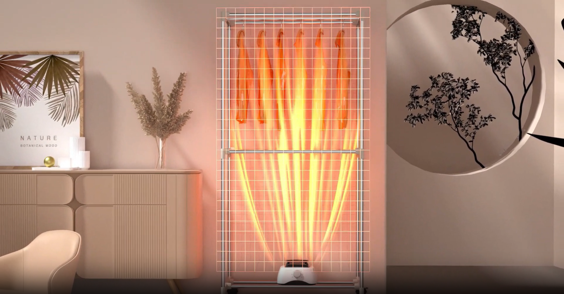 Amazon.com: Portable Clothes Dryer, 1000W Portable Dryer Double